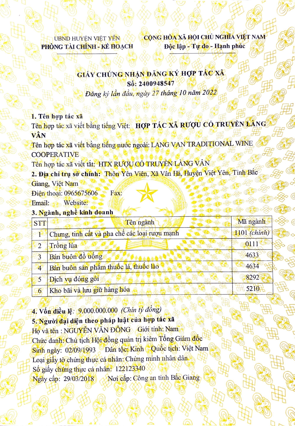 hop tac xa ruou lang van