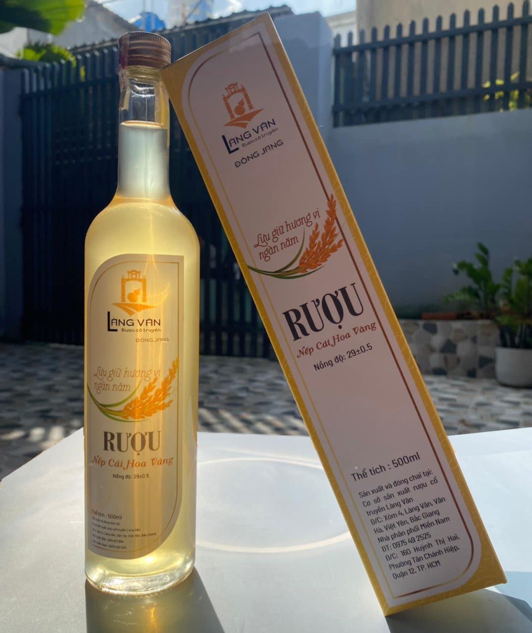 Rượu nếp cái hoa vàng - 150k/lit Rượu nếp cái hoa vàng - 150k/lit