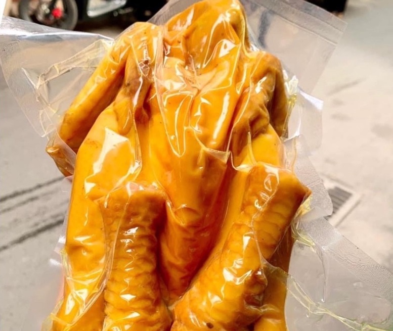 Chân gà đông tảo ủ muối tiêu 