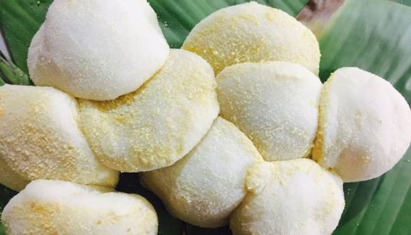 Cách chế biến món bánh dày làng Gàu Cách chế biến món bánh dày làng Gàu